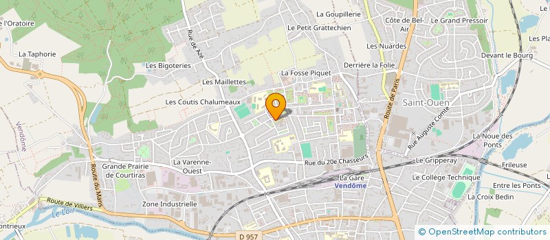 localisation de l'entreprise AMICALE DES LOCATAIRES DE VENDOME à VENDOME
