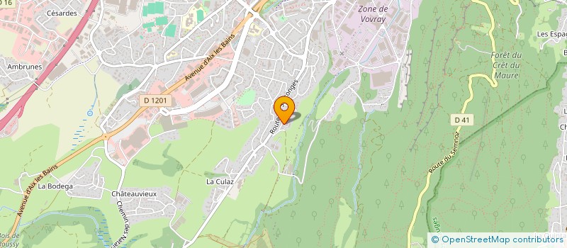 localisation de l'entreprise AMICALE DES LOCATAIRES DES JARDINS FAMILIAUX DE SEYNOD à ANNECY