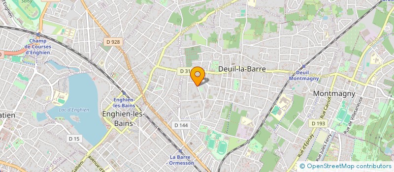 localisation de l'entreprise AMICALE DES LOCATAIRES DES MORTEFONTAINES  DEUIL-LA-BARRE