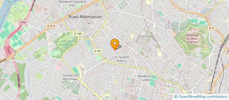localisation de l'entreprise AMICALE DES LOCATAIRES DU 7 RUE JEAN BOUIN à RUEIL-MALMAISON