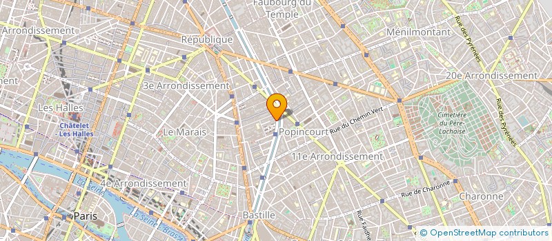 localisation de l'entreprise AMICALE DES LOCATAIRES DU 81 BOULEVARD RICHARD LENOIR  PARIS