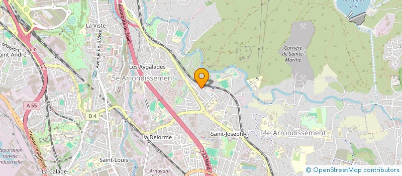 localisation de l'entreprise AMICALE DES LOCATAIRES DU CASTELLAS à MARSEILLE