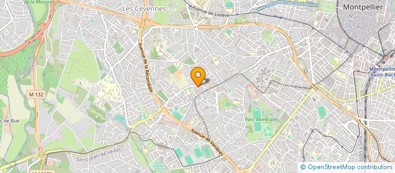 localisation de l'entreprise AMICALE DES LOCATAIRES DU PAS DE LOUP à MONTPELLIER