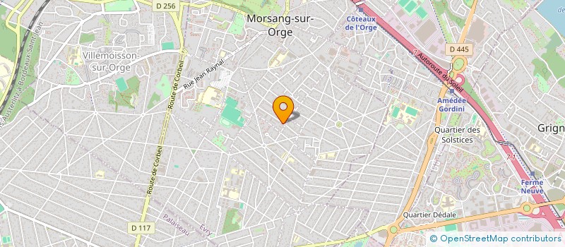 localisation de l'entreprise AMICALE DES LOCATAIRES DU PROGRES  MORSANG-SUR-ORGE