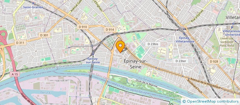 localisation de l'entreprise AMICALE DES LOCATAIRES DUMASIENNE (A.D.L.D.) à EPINAY-SUR-SEINE