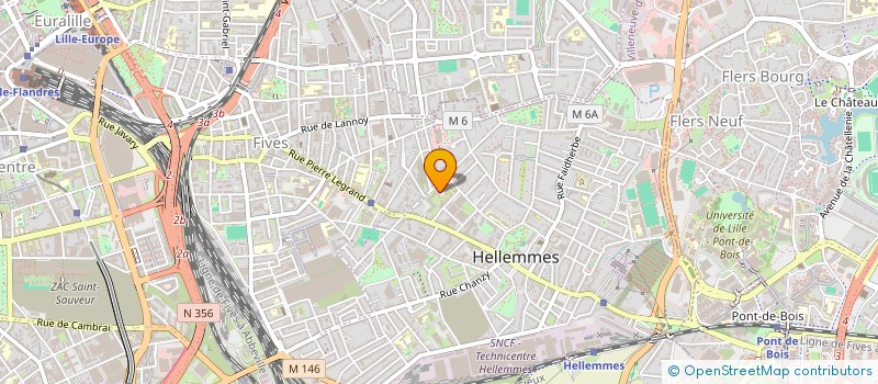 localisation de l'entreprise AMICALE DES LOCATAIRES LES ABEILLES à LILLE