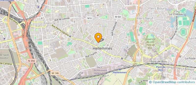 localisation de l'entreprise AMICALE DES LOCATAIRES LES JARDINS à LILLE