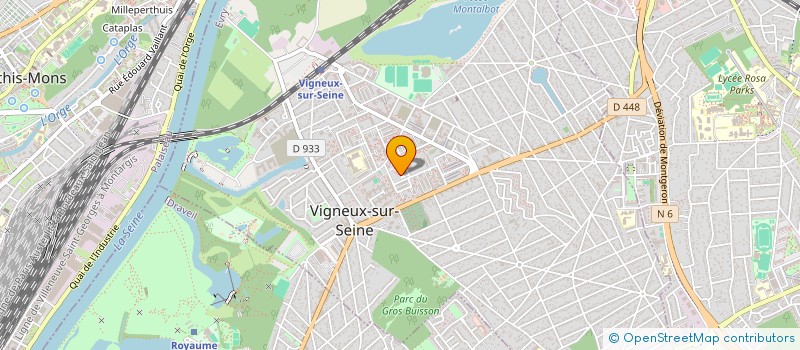 localisation de l'entreprise AMICALE DES LOCATAIRES ST JUST ANDRE MALRAUX à VIGNEUX-SUR-SEINE