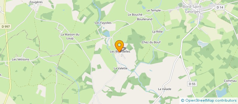 localisation de l'entreprise AMICALE DES LOISIRS DE LA CELLE SOUS GOUZON à LA CELLE SOUS GOUZON