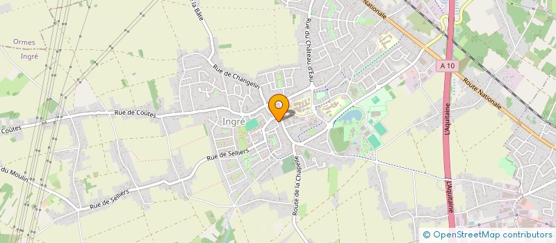 localisation de l'entreprise AMICALE DES MARCHEURS INGREENS SPORTIFS à INGRE