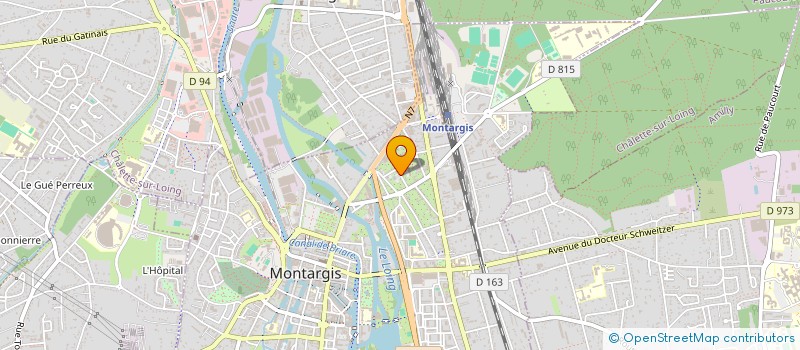 localisation de l'entreprise AMICALE DES MARINS ET MARINS ANCIENS COMBATTANTS DE LA REGION DE MONTARGIS à MONTARGIS