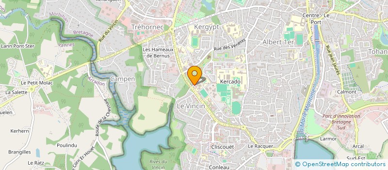 localisation de l'entreprise AMICALE DES MARINS, MARINS ANCIENS COMBATTANTS ET DES SAUVETEURS EN MER DE VANNES ET SA REGION à VANNES