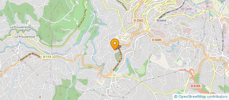localisation de l'entreprise AMICALE DES MARRONNIERS BUVETT à GRASSE