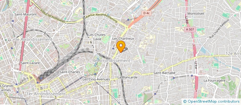 localisation de l'entreprise AMICALE DES MARSEILLAIS D ORIGINE COMORENNE DU 4E 5E à MARSEILLE