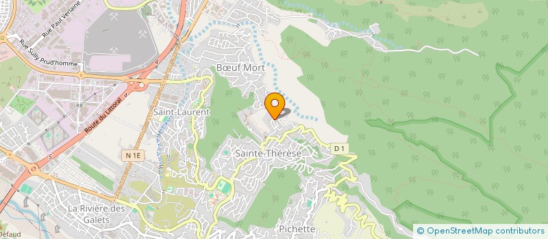 localisation de l'entreprise AMICALE DES MASCAREIGNES DE LA REUNION à LA POSSESSION