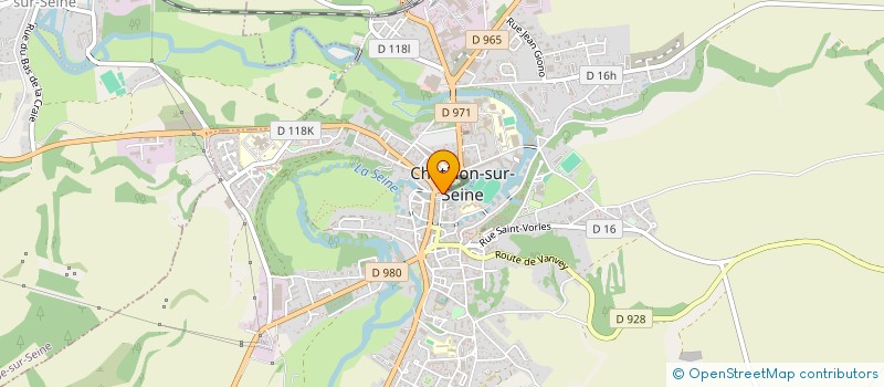 localisation de l'entreprise AMICALE DES MECANIQUES ANCIENNES DU CHATILLONNAIS (A.M.A.C.)  CHATILLON-SUR-SEINE