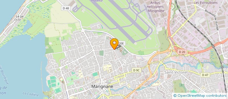localisation de l'entreprise AMICALE DES MEDAILLES MILITAIRES MARIGNANE  MARIGNANE
