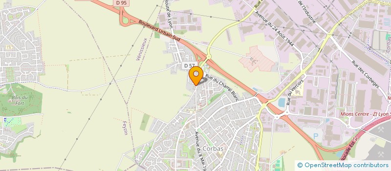 localisation de l'entreprise AMICALE DES MODELISTES FERROVIAIRES DE CORBAS à CORBAS