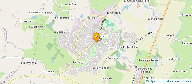localisation de l'entreprise AMICALE DES MUSICIENS à CHANVERRIE