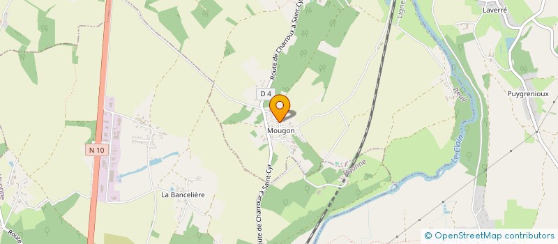 localisation de l'entreprise AMICALE DES PALEONTOLOGUES AMATEURS DU POITOU  ITEUIL