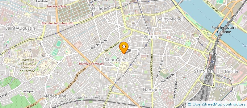 localisation de l'entreprise AMICALE DES PARACHUTISTES DU SUD OUEST à BORDEAUX
