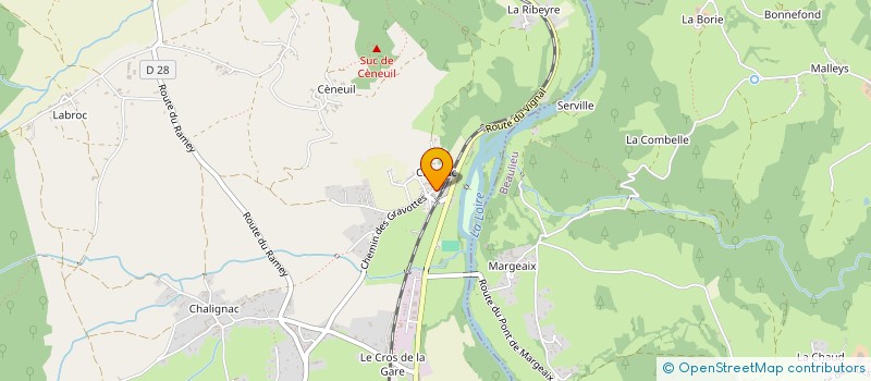 localisation de l'entreprise AMICALE DES PARENTS D ELEVES à LAVOUTE-SUR-LOIRE