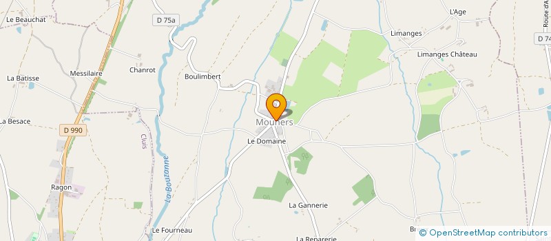 localisation de l'entreprise AMICALE DES PARENTS D'ELEVES à CLUIS
