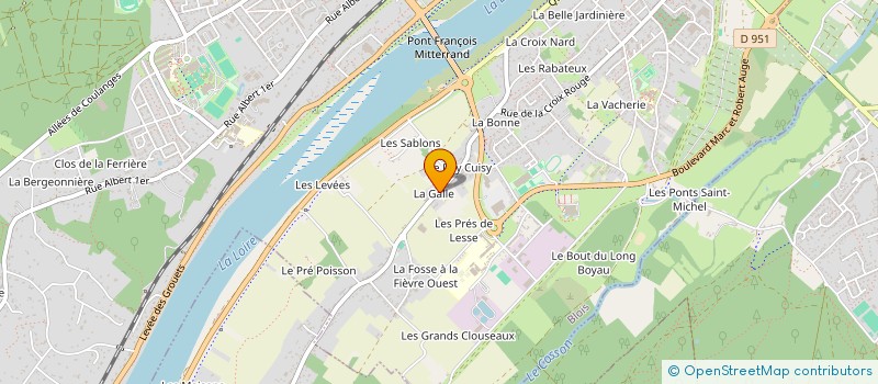 localisation de l'entreprise AMICALE DES PARENTS D'ELEVES, ANCIENS ELEVES ET AMIS DE L'ECOLE PUBLIQUE DE BAS-RIVIERE BLOIS (A.P.E. - ECOLE DE BAS-RIV à BLOIS