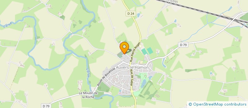 localisation de l'entreprise AMICALE DES PARENTS D ELEVES ET AMIS DE L ECOLE PUBLIQUE D AUVERS LE HAMON  AUVERS-LE-HAMON