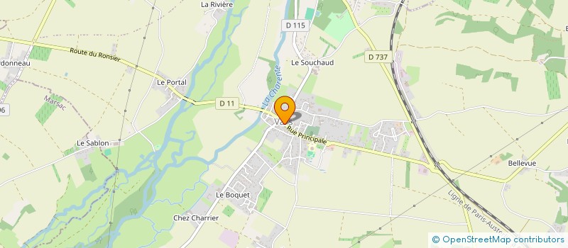 localisation de l'entreprise AMICALE DES PARENTS D'ELEVES MONTIGNAC SUR CHARENTE MARSAC à MONTIGNAC-CHARENTE