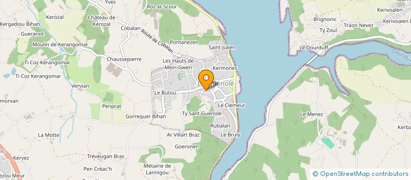 localisation de l'entreprise AMICALE DES PARENTS ET AMIS DE L'ECOLE DE LOCQUENOLE  LOCQUENOLE