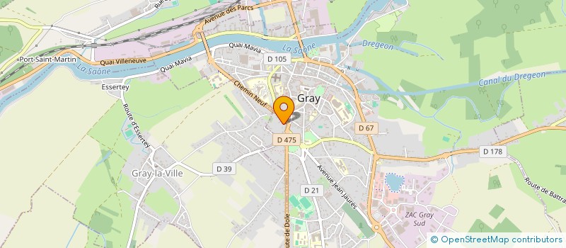 localisation de l'entreprise AMICALE DES PECHEURS AUVET LA CHAPELOTTE  AUVET-ET-LA-CHAPELOTTE