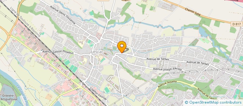 localisation de l'entreprise AMICALE DES PECHEURS BEARNAIS  LESCAR