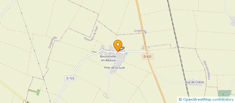 localisation de l'entreprise AMICALE DES PECHEURS DE BOUZONVILLE EN BEAUCE à PITHIVIERS-LE-VIEIL