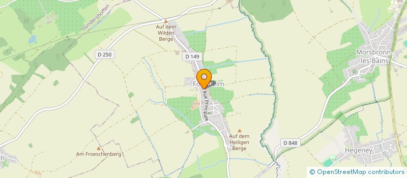 localisation de l'entreprise AMICALE DES PECHEURS DE MIETESHEIM  MIETESHEIM