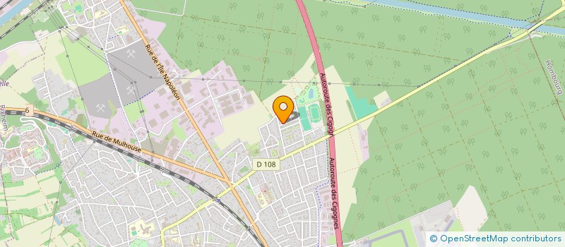 localisation de l'entreprise AMICALE DES PECHEURS DE RIXHEIM  RIXHEIM