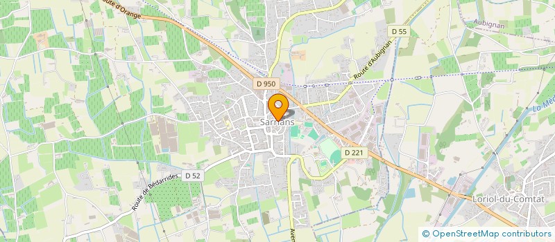 localisation de l'entreprise AMICALE DES PECHEURS DE SARRIANS à SARRIANS