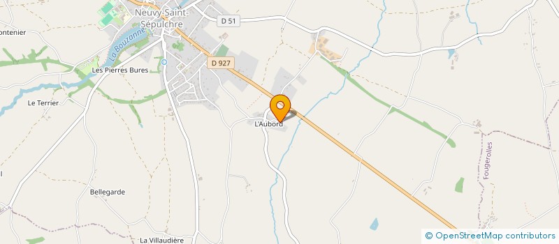 localisation de l'entreprise AMICALE DES PECHEURS HEUREUX à NEUVY-SAINT-SEPULCHRE