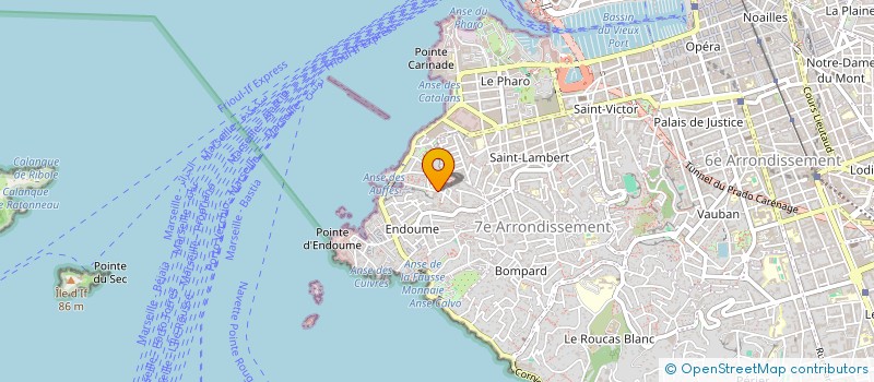 localisation de l'entreprise AMICALE DES PECHEURS PLAISANCIERS DU VALLON DES AUFFES à MARSEILLE