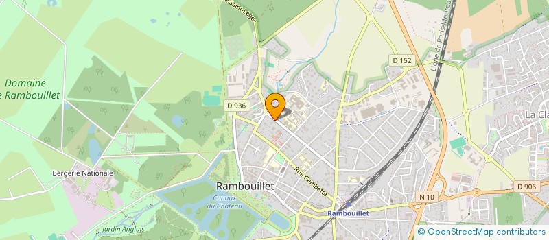 localisation de l'entreprise AMICALE DES PECHEURS RAMBOLITAINS à RAMBOUILLET