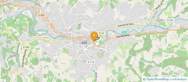 localisation de l'entreprise AMICALE DES PERSONNELS DE LA CITE SCOLAIRE D APT à APT