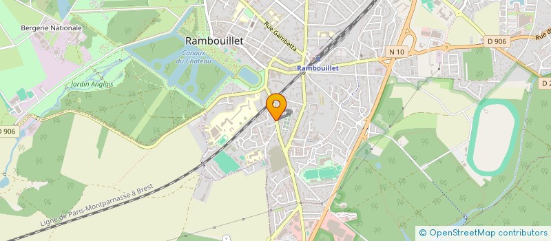 localisation de l'entreprise AMICALE DES PERSONNELS DU CENTRE DE DEVELOPPEMENT DES APPLICATIONS DE LA DEFENSE DE RAMBOUILLET à RAMBOUILLET
