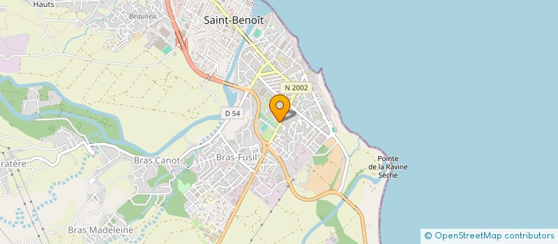 localisation de l'entreprise AMICALE DES PERSONNELS DU COLLEGE BOUVET à SAINT-BENOIT