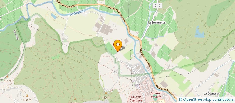 localisation de l'entreprise AMICALE DES PERSONNELS DU COLLEGE MARCEL RIVIERE ( A.P.C.M.R.) à HYERES