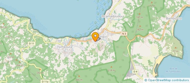 localisation de l'entreprise AMICALE DES PERSONNELS DU LYCEE POLYVALENT DE CHIRONGUI à CHIRONGUI