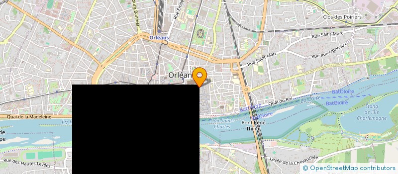localisation de l'entreprise AMICALE DES PERSONNELS DU RECTORAT à ORLEANS