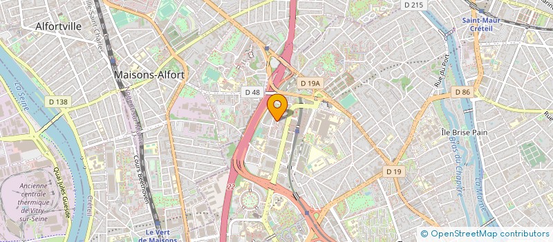 localisation de l'entreprise AMICALE DES PERSONNELS ET AMI(E)S DU RECTORAT DE CRETEIL  CRETEIL