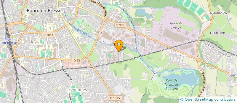 localisation de l'entreprise AMICALE DES PERSONNELS PENITENTIAIRES BRESSANS à BOURG-EN-BRESSE