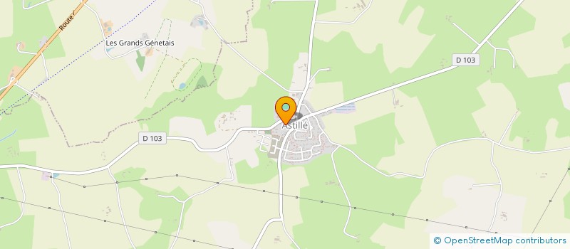 localisation de l'entreprise AMICALE DES PERSONNES AGEES DU CHATEAU à COURBEVEILLE