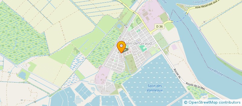 localisation de l'entreprise AMICALE DES PETITS ECOLIERS SALINIERS à ARLES